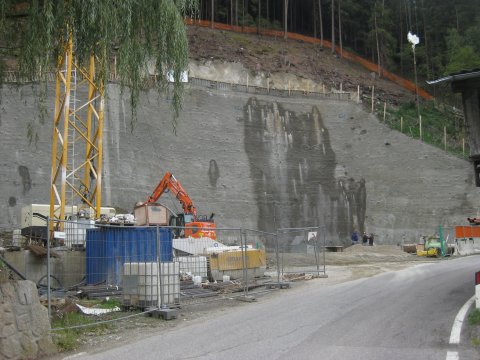 Errichtung Wohngebäude in Sand in Taufers